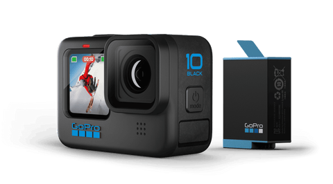 GoPro HERO 10 Black (Extra Battery & Charger)
